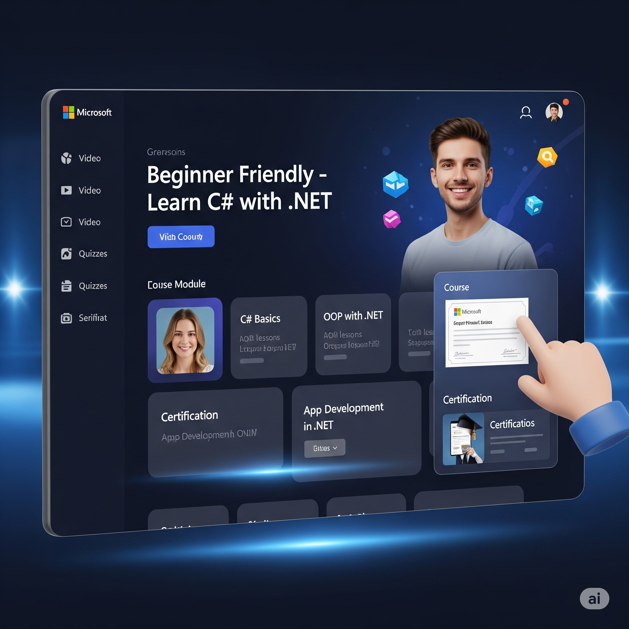 Learn C# with .NET